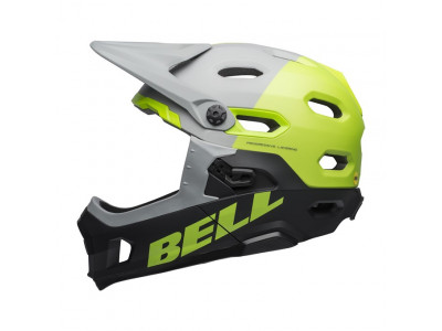 Bell Super DH MIPS helmet Mat / Glos Gray / Green / Black