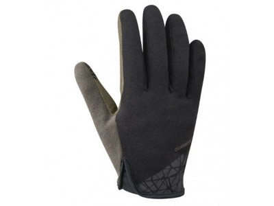 Shimano Transit pánske rukavice dlhé čierne