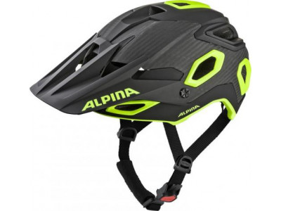 ALPINA Rootage helmet, black/neon yellow