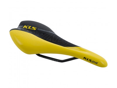 Kellys STYX saddle, 138 mm, yellow