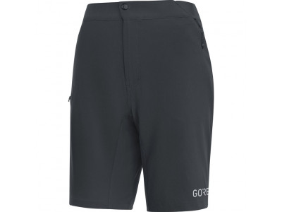 Krótkie spodnie damskie GOREWEAR R5 w kolorze czarnym