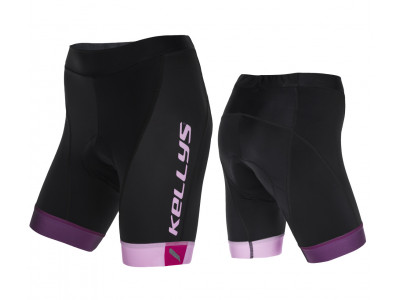 Pantaloni de ciclism Kellys MADDIE scurt cu bazon roz