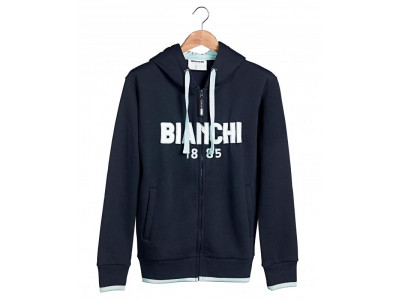 Bianchi-Sweatshirt mit Reißverschluss 1885