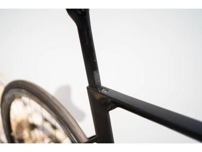 Superior Road Team Issue Di2 Disc 28 bike, matte black/chrome silver - test model