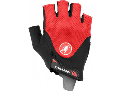 Castelli ARENBERG GEL 2 rukavice, čierna/červená