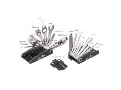 Topeak Alien S multi-tool 31 functions black