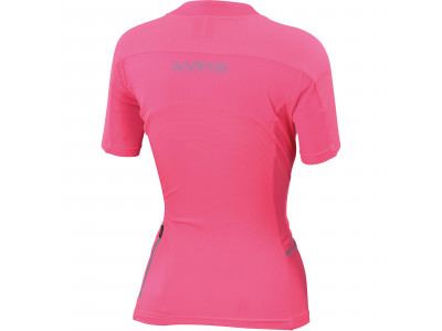 Damska koszulka rowerowa Karpos CASATSCH w kolorze różowym fluo