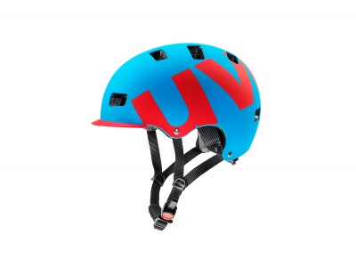 Kask uvex HLMT 5 Pro niebiesko-czerwony