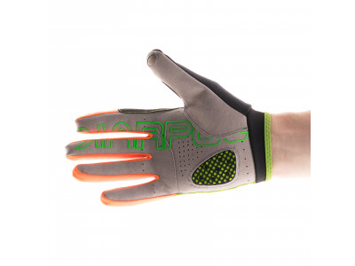 Karpos RAPID rukavice zelené/oranžové fluo
