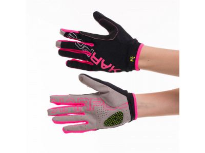Karpos RAPID gloves dark gray / pink fluo