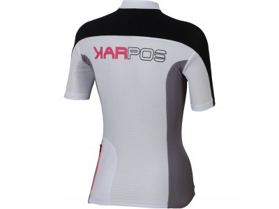 Karpos VERVE women&#39;s jersey, dark grey/white/black