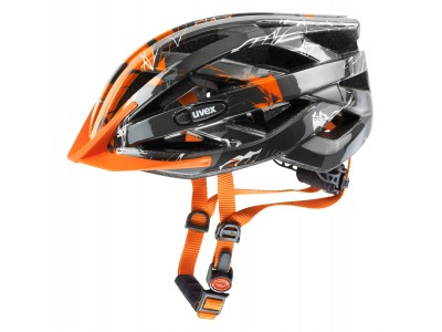uvex I-VO C Helm silber / orange