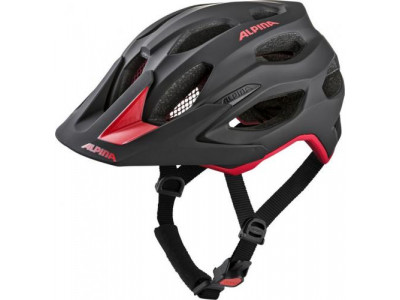 ALPINA Carapax 2.0 helmet, black/red