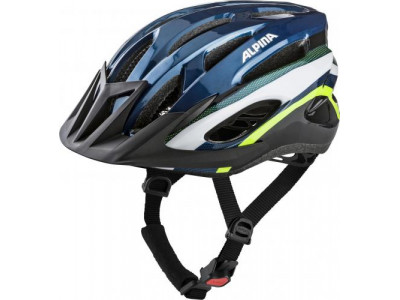 Casca ALPINA MTB 17 albastru inchis-neon