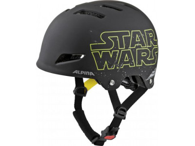 Kask ALPINA PARK jr. Gwiezdne Wojny w kolorze czarnym
