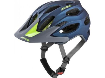 ALPINA Carapax 2.0 helmet, dark blue/neon