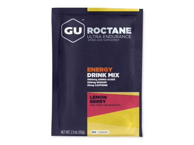 GU Roctane Drink energy drink, 65 g, lemon/berry
