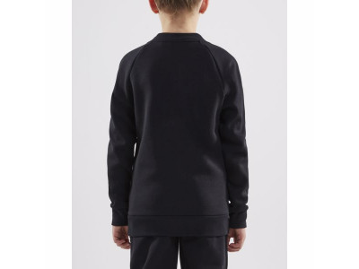 Craft District Crewneck children&#39;s sweatshirt, black