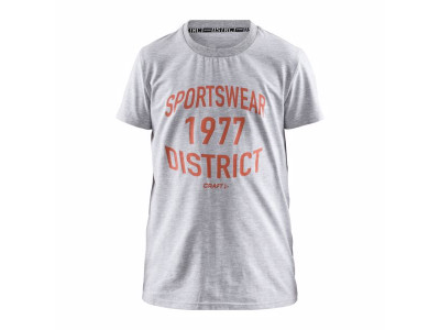 Craft District JR detské tričko, sivá
