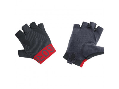Krótkie rękawiczki GOREWEAR C7 Pro czarno-czerwone