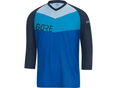 GOREWEAR C5 All Mountain 3/4 jersey, dynamic cyan/marine blue