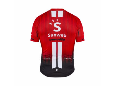 Replika męskiej koszulki rowerowej Craft Sunweb