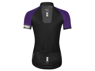 FORCE Square women's jersey, black/purple