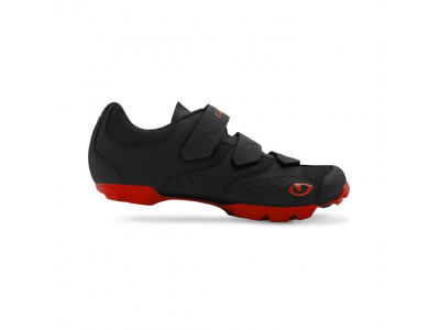 Pantofi Giro Carbide RII negri/roșii