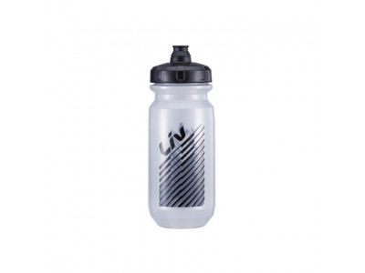 Liv Doublespring láhev, 600 ml, transparent/black