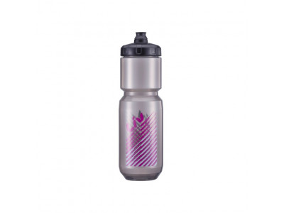 Liv Doublespring bottle, 750 ml, transparent/black/pink