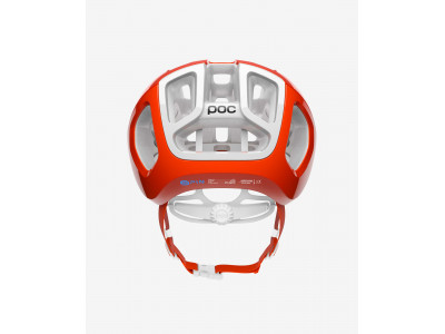 POC Ventral Air Spin Avip Helmet Zink Orange