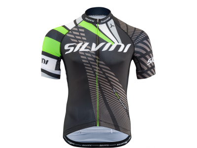 SILVINI Team jersey, black/green