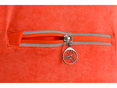 SILVINI Gallo pánský MTB dres, krátký rukáv, oranžový