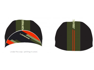 Lapierre Road cap - Orange/Army, model 2019