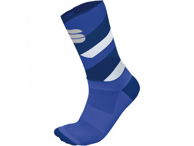Sportful Bodyfit Team 15 ponožky modré/bílé