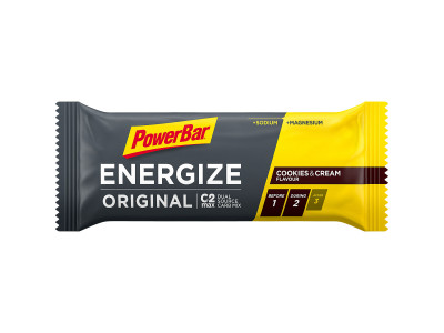 PowerBar Energize tyčinka, 55 g, Cookies/Smotana