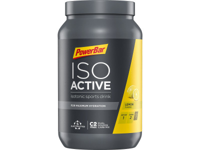 PowerBar IsoActive - băutură izotonică pentru sport 1320g lămâie