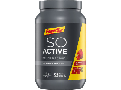 PowerBar IsoActive - izotonický športový nápoj 1320g červené ovocie 
