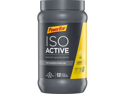 PowerBar IsoActive - băutură izotonică pentru sport 600g lămâie