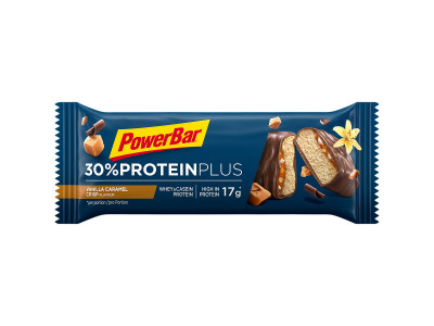 PowerBar ProteinPlus 30% tyčinka 55g karamel-vanilka