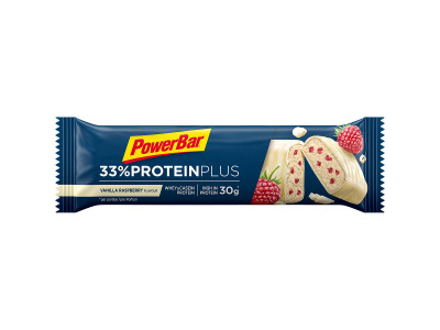 PowerBar ProteinPlus 33% vanília/málna szelet