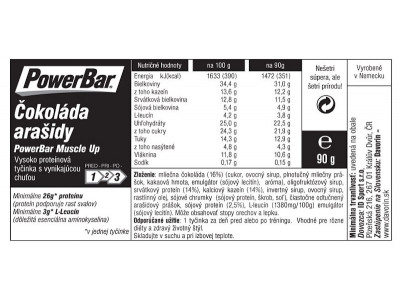 PowerBar ProteinPlus 33% tyčinka čokoláda-arašídy
