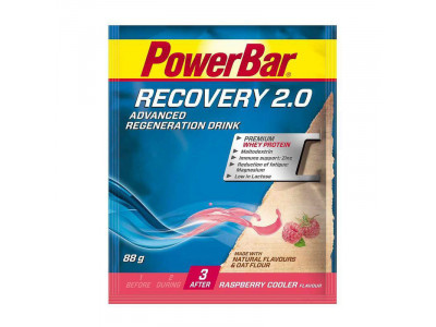 PowerBar Recovery 2.0 Bautura regenerativa Zmeura 88g