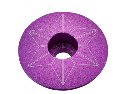 Supacaz Star Capz Cap anodizat violet