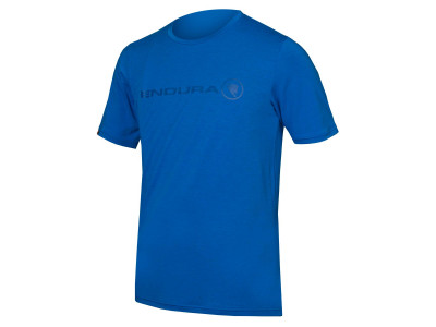 Endura Singletrack Merino Herren T-Shirt Azurblau