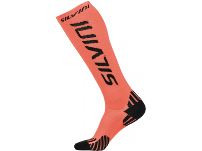 SILVINI Casalone compression socks orange