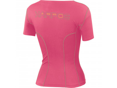 Tricou de alergare pentru femei Karpos FAST roz fluo