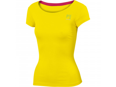 Damska koszulka Karpos LOMA w kolorze żółtym