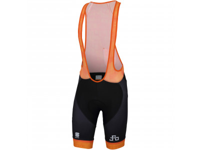 Sportowe spodnie SAGAN LOGO BodyFit CLASSIC w kolorze pomarańczowym