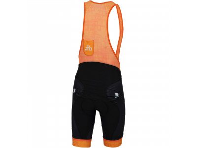 Sportful SAGAN LOGO BodyFit CLASSIC nohavice oranžové